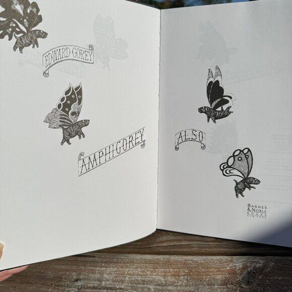 Edward Gorey, Amphigorey Also Hardback Book 2002 Gothic Barns & Noble - Picture 6 of 12